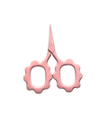 PINK FLOWER SCISSORS